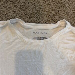Tahari Classic Cream Tee